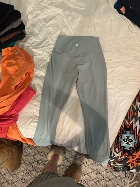 Lululemon High-Rise sage Leggings